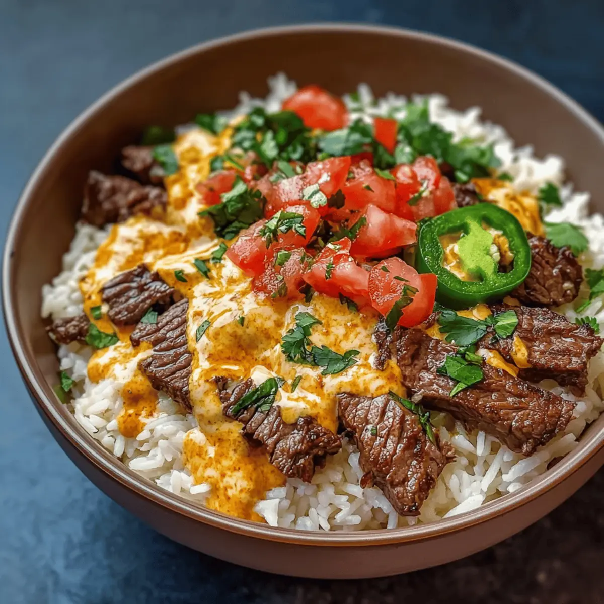 Steak Queso Rice Delight: A Comforting Weeknight Winner
