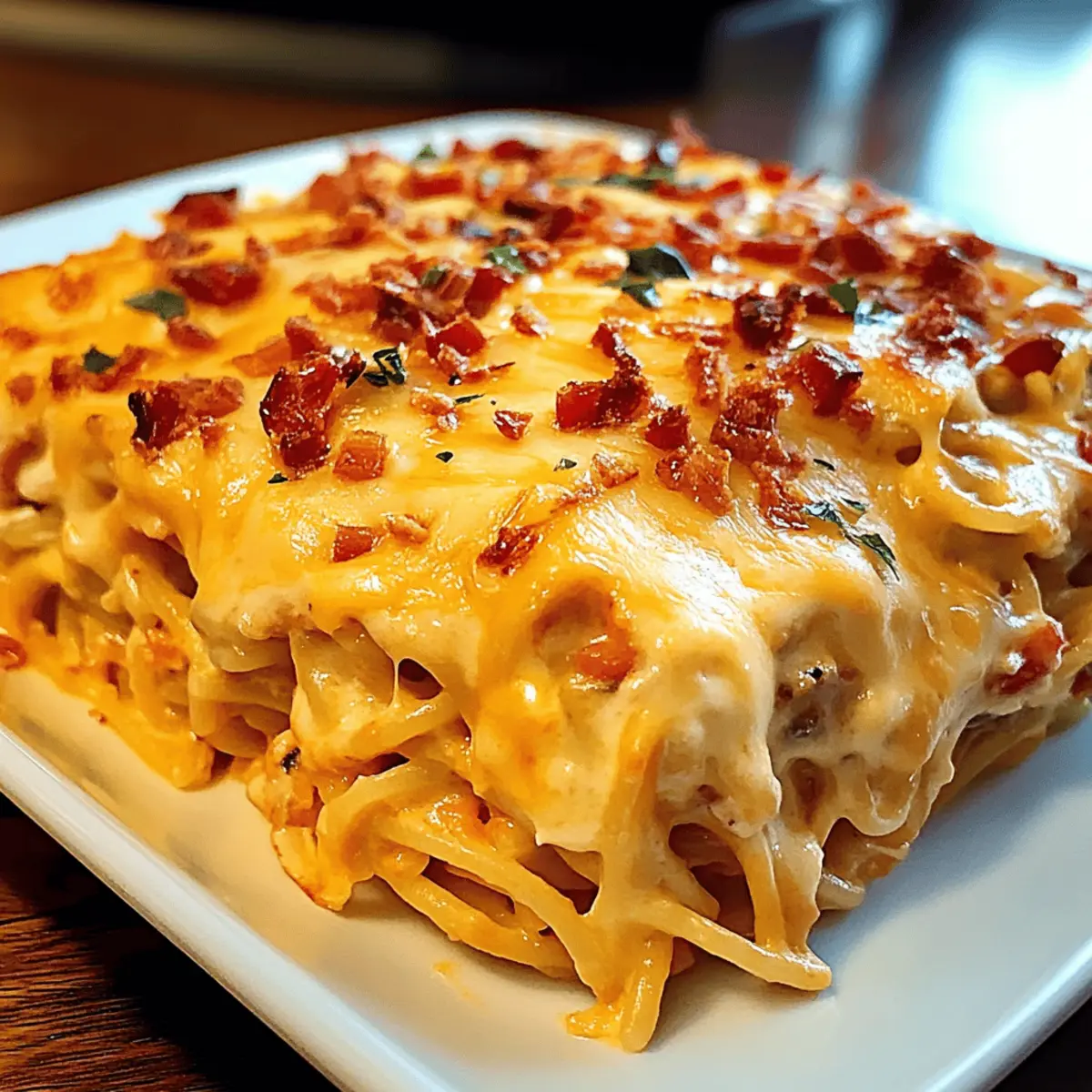 Spicy Southern Cheesy Chicken Spaghetti Casserole Bliss