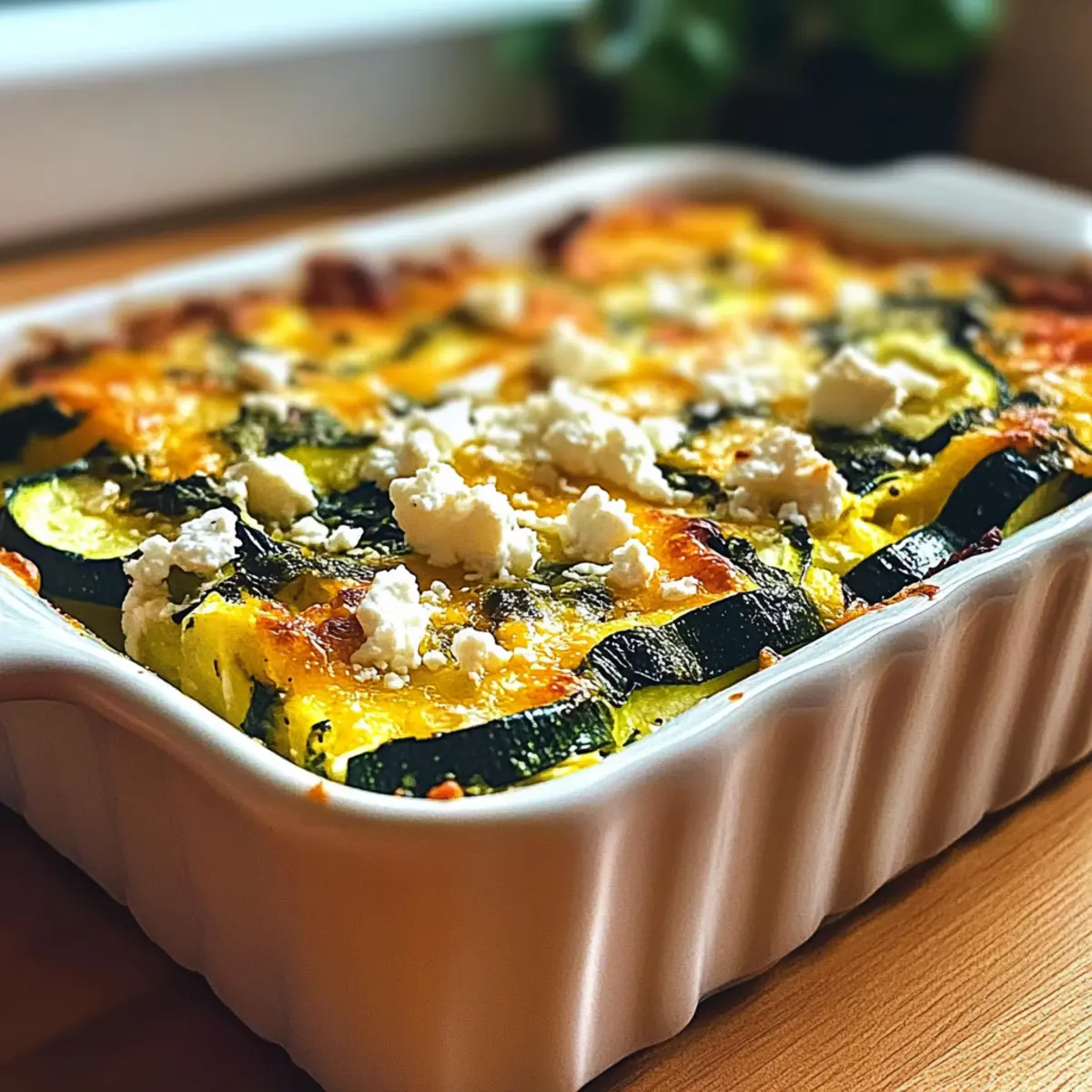 Baked Zucchini Spinach and Feta Casserole Your New Favorite Dish