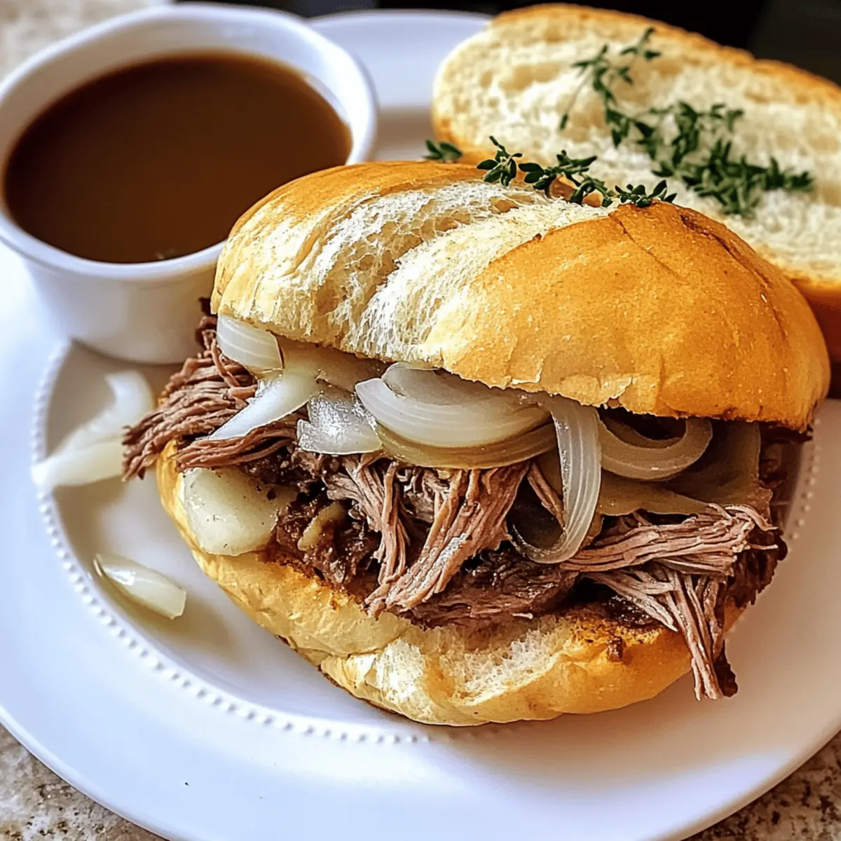 Savory Roasted French Dip Sandwich for Ultimate Comfort Food