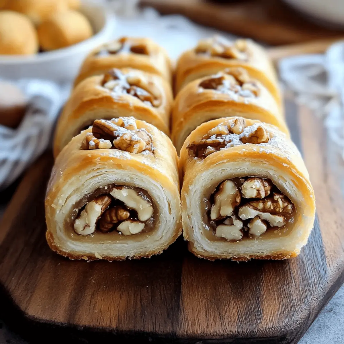 Delicious Italian Nut Roll Cookies for Your Holiday Table