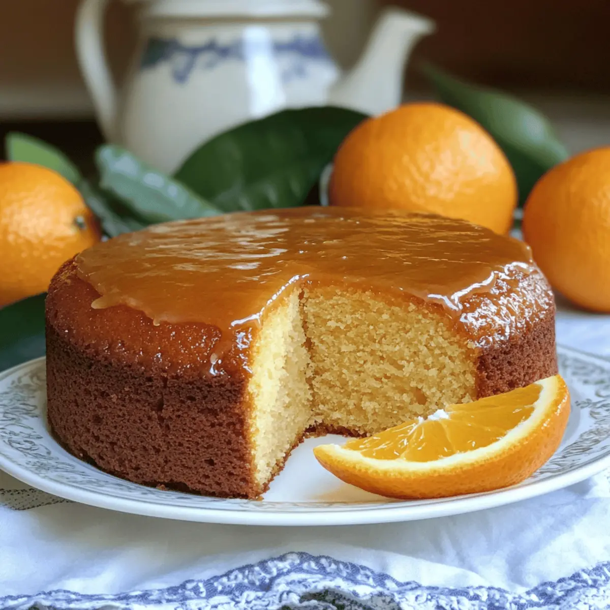 Sicilian Whole Orange Cake: Pure Citrus Bliss Awaits