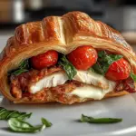 Roasted Tomato & Crispy Chicken Croissant