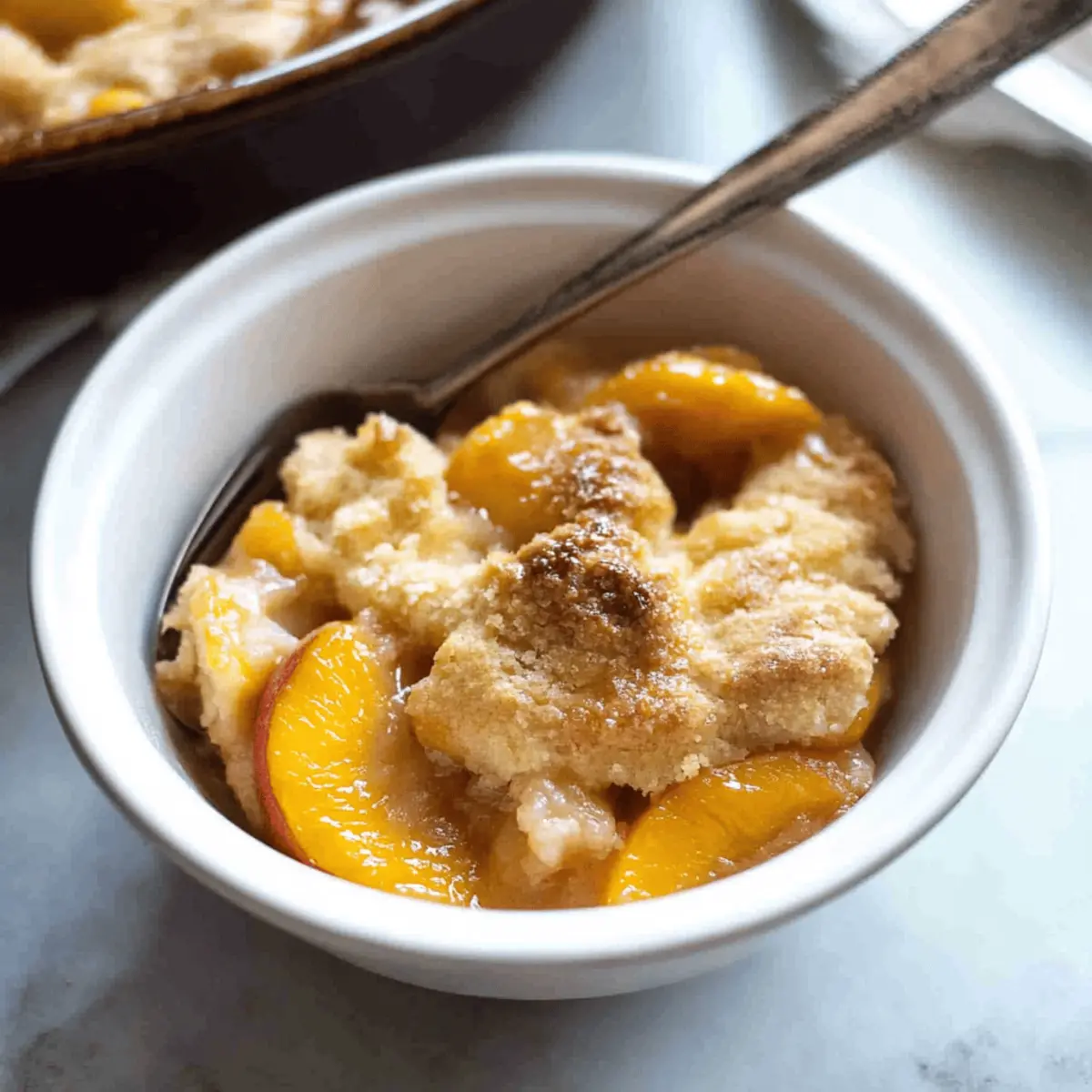 Deliciously Easy Peach Cobbler to Brighten Your Day