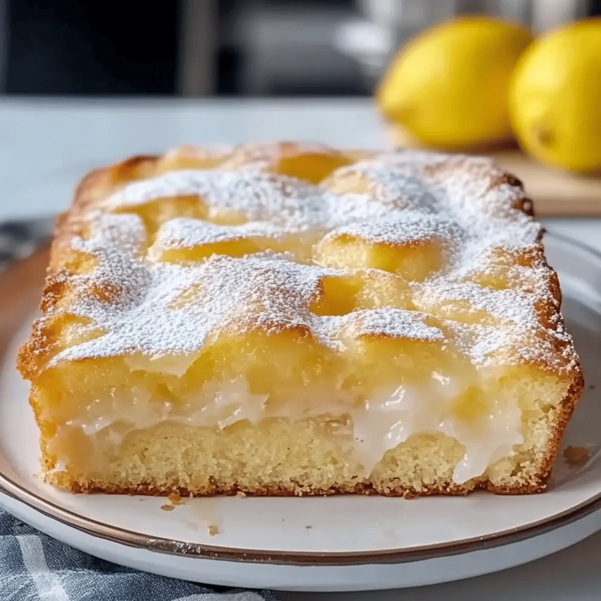 One-Bowl Lemon Dessert: Effortless Citrus Delight at Home