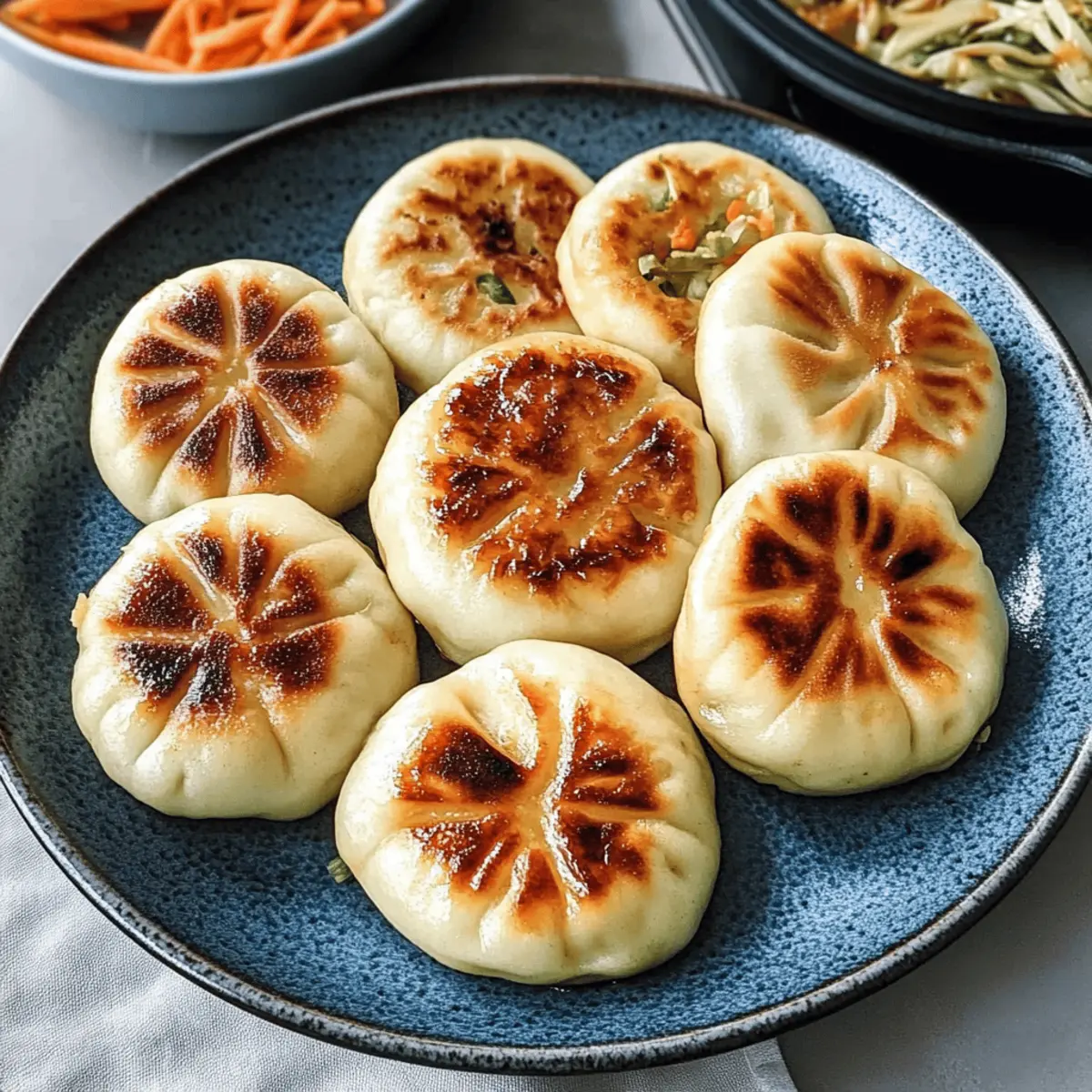 Pan-Fried Cabbage and Noodle Buns for Cozy Evenings