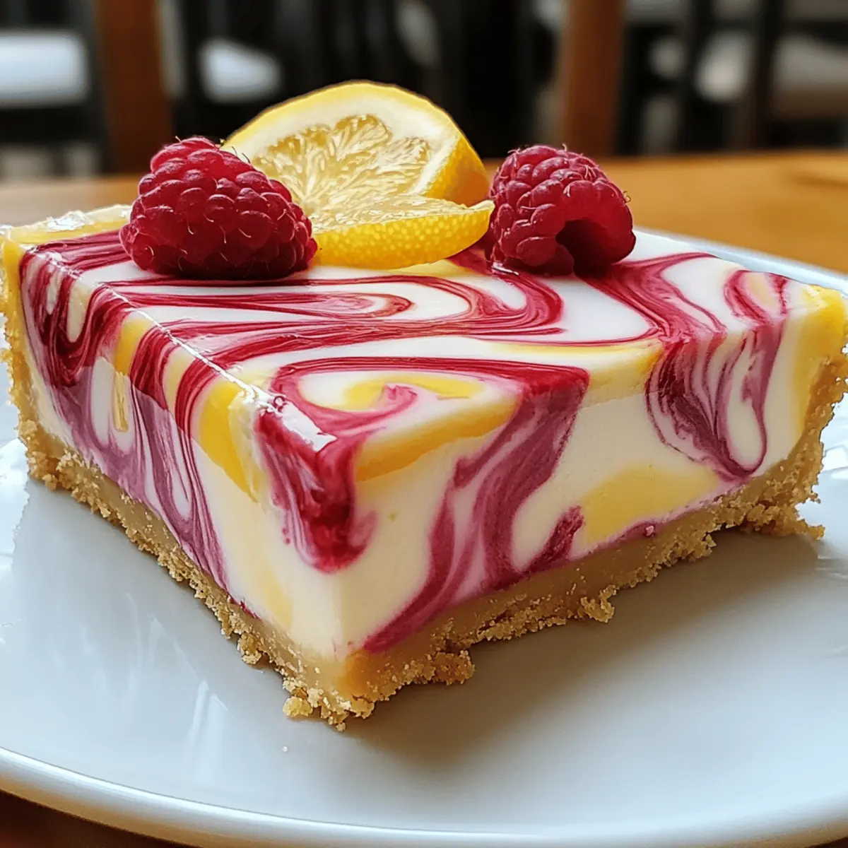 Lemon Raspberry Swirl Cheesecake: The Perfect Sweet Treat