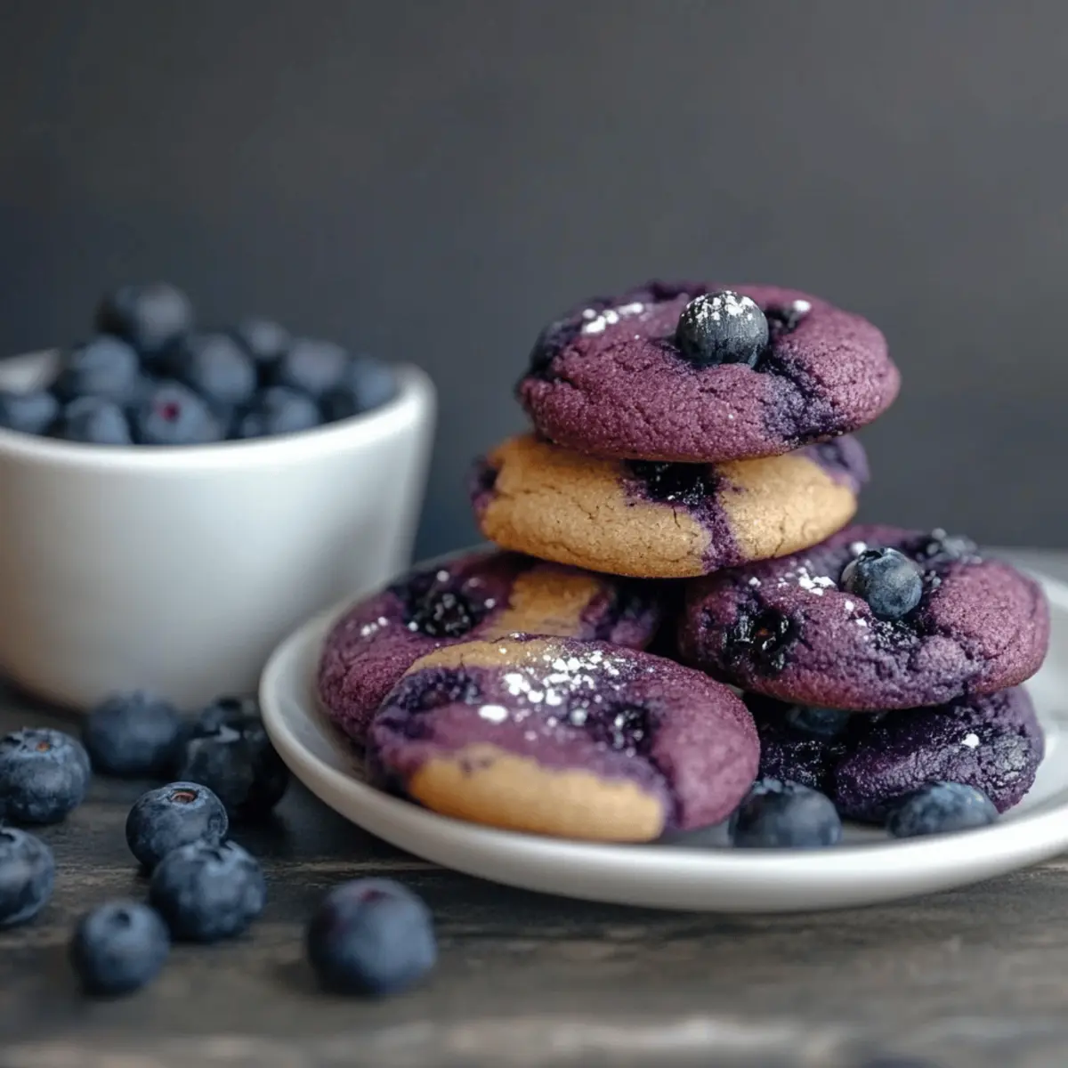 Fruity Indulgence: Irresistible Blueberry Heaven Cookies