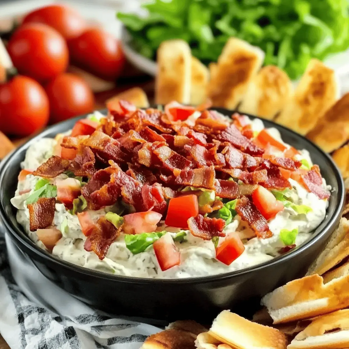 Delicious BLT Dip: The Ultimate Creamy Party Appetizer