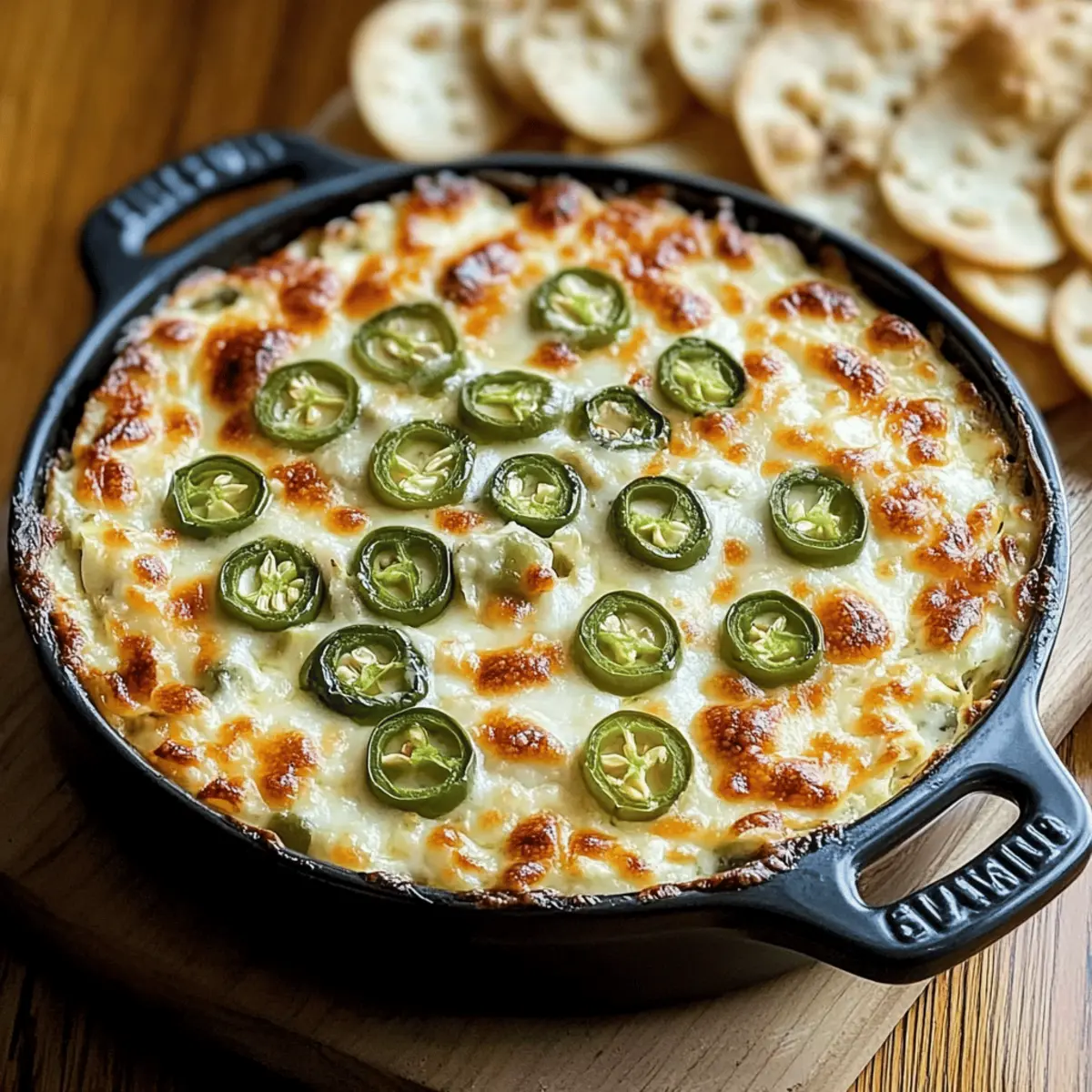 Irresistibly Creamy Baked Jalapeño Artichoke Dip Recipe