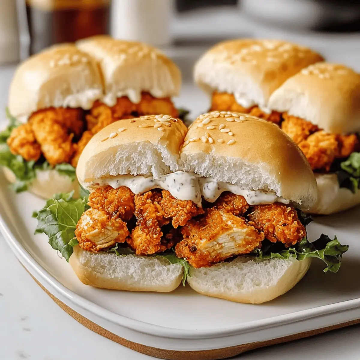 Cheesy Dynamite Chicken Buns for a Spicy Snack Break