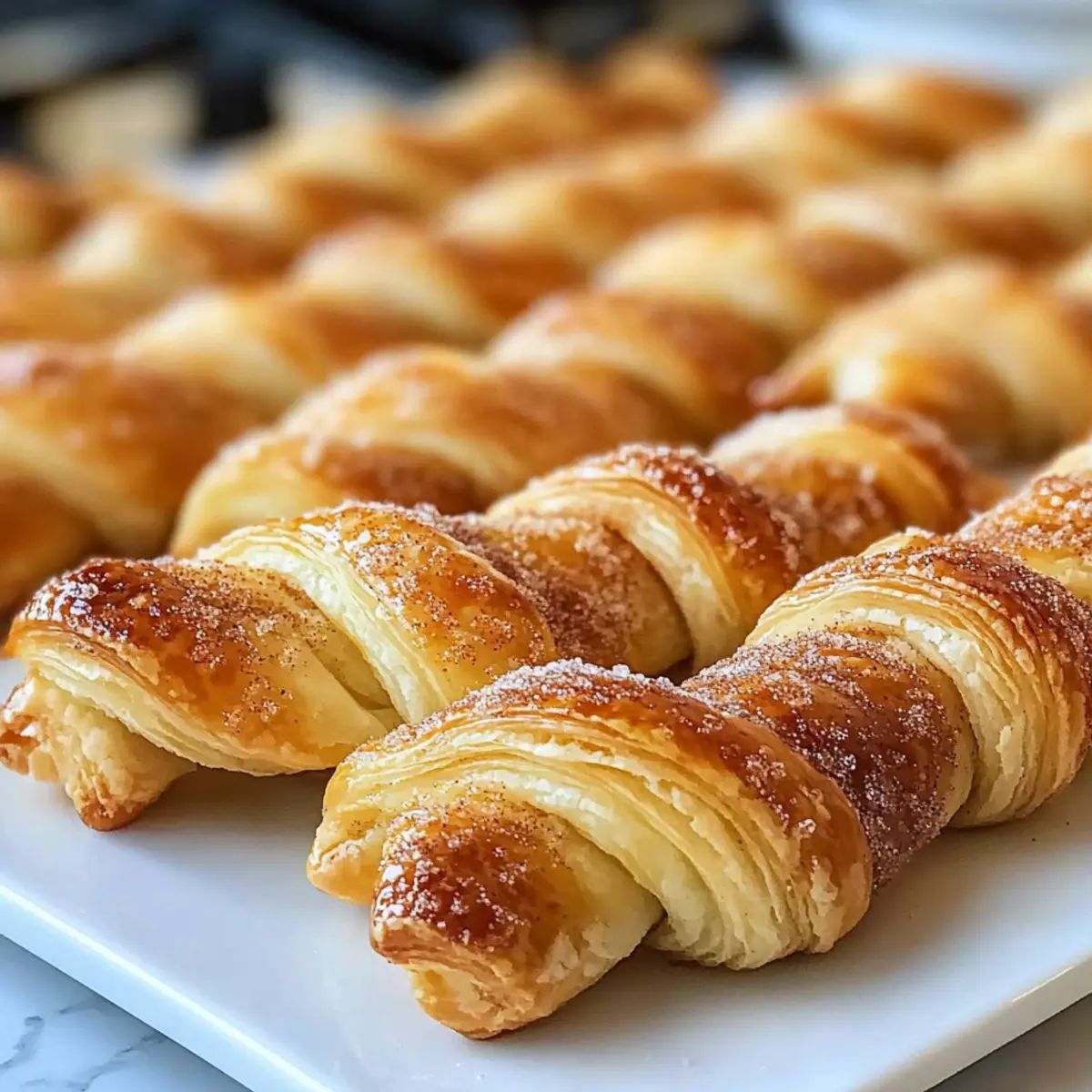 Homemade Cinnamon Twists: Flaky Joy in Every Bite