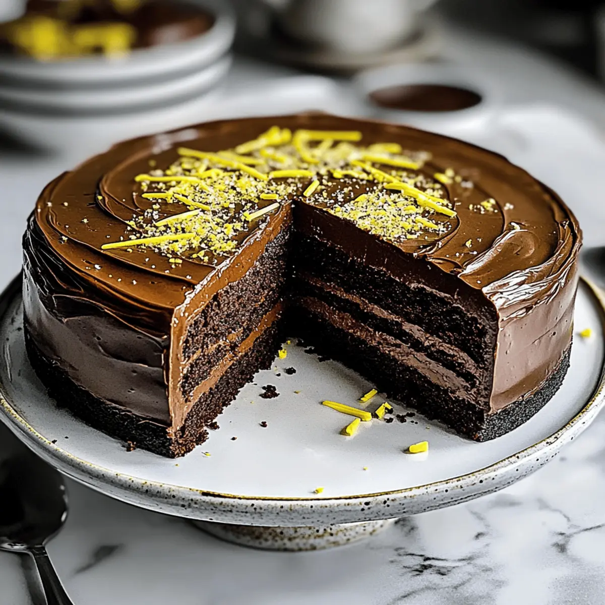 Decadent Chocolate Cake That Melts in Your Mouth
