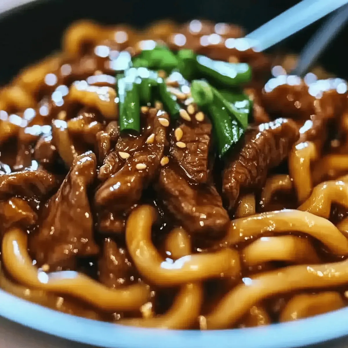 Beef Black Pepper Udon qnezww