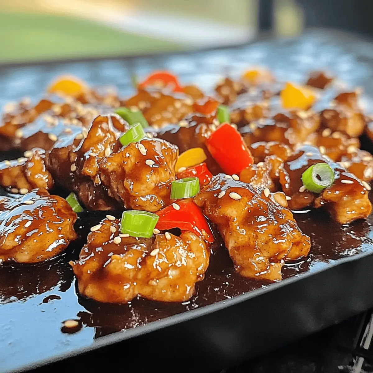 Blackstone Bourbon Chicken On The Griddle dldqtn
