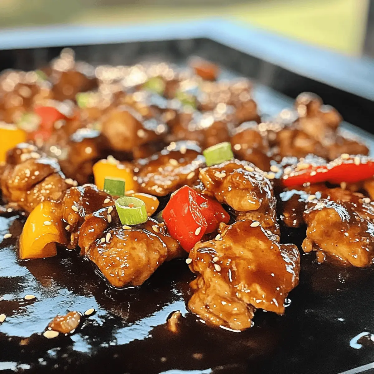 Grill Up Flavor: Blackstone Bourbon Chicken On The Griddle