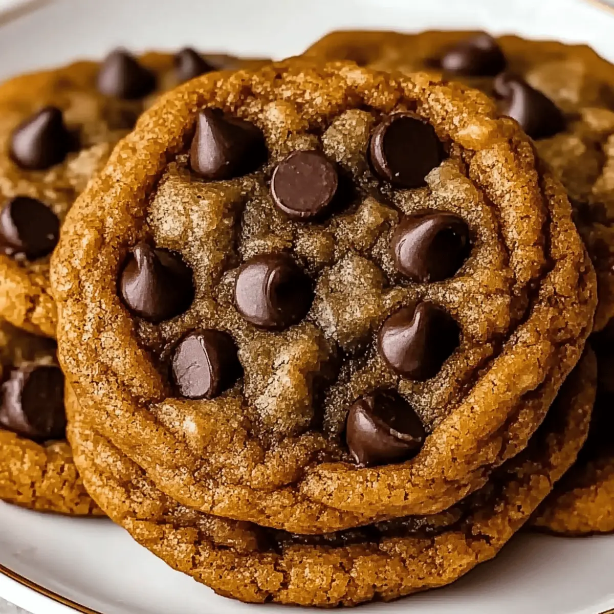 Brown Butter Pumpkin Chocolate Chip Cookies urt25d