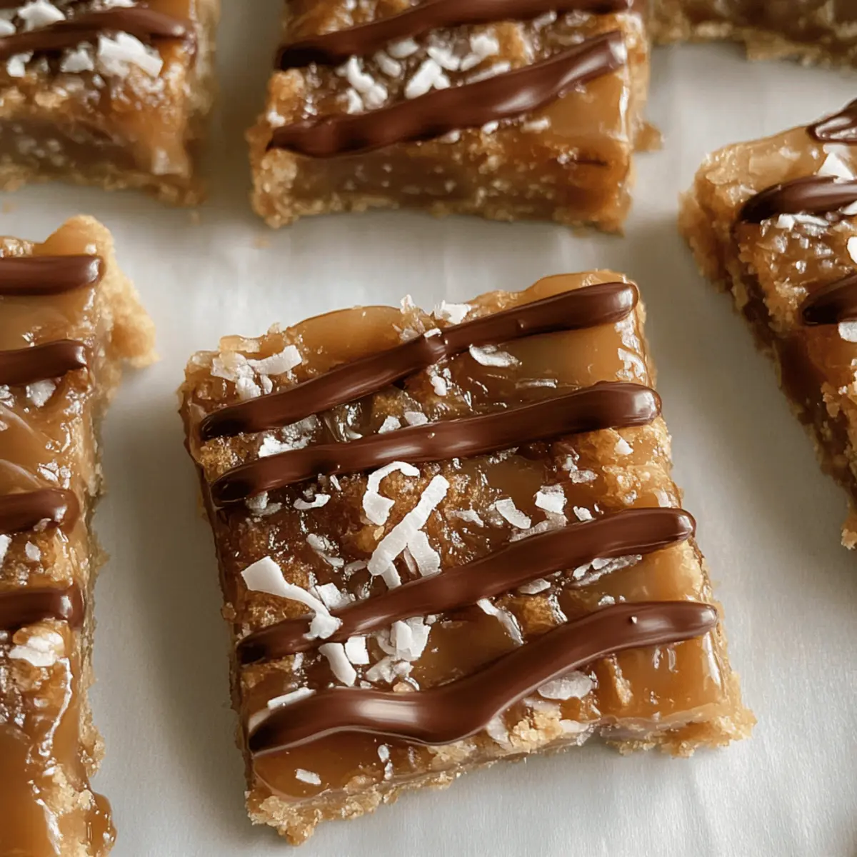 Caramel Coconut Bars y7wc6u