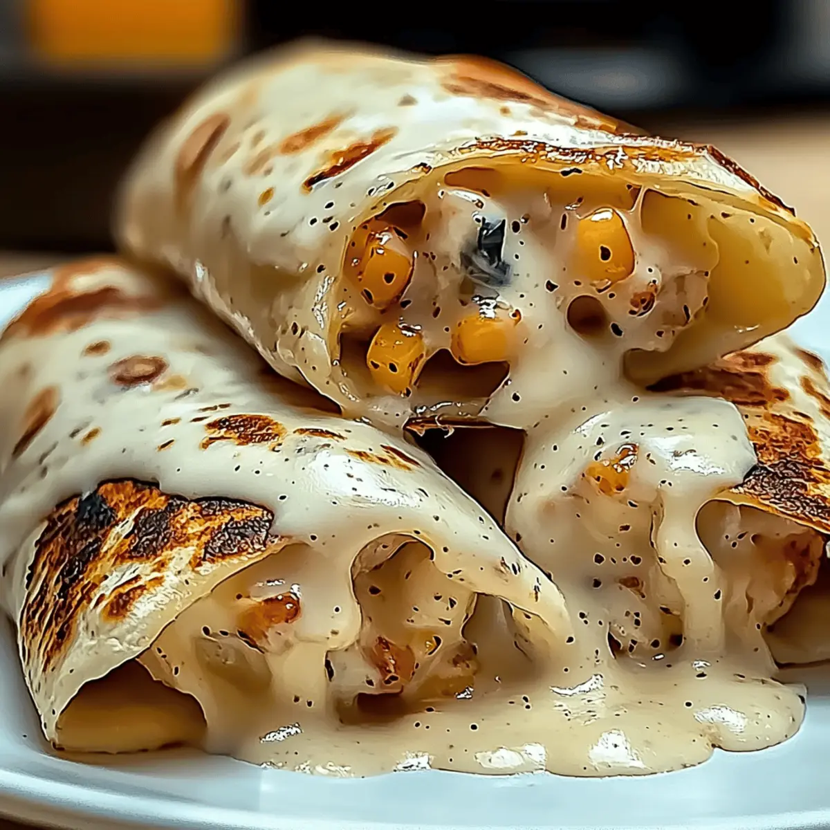 Cheesy Garlic Chicken Wraps That Will Satisfy Your Cravings