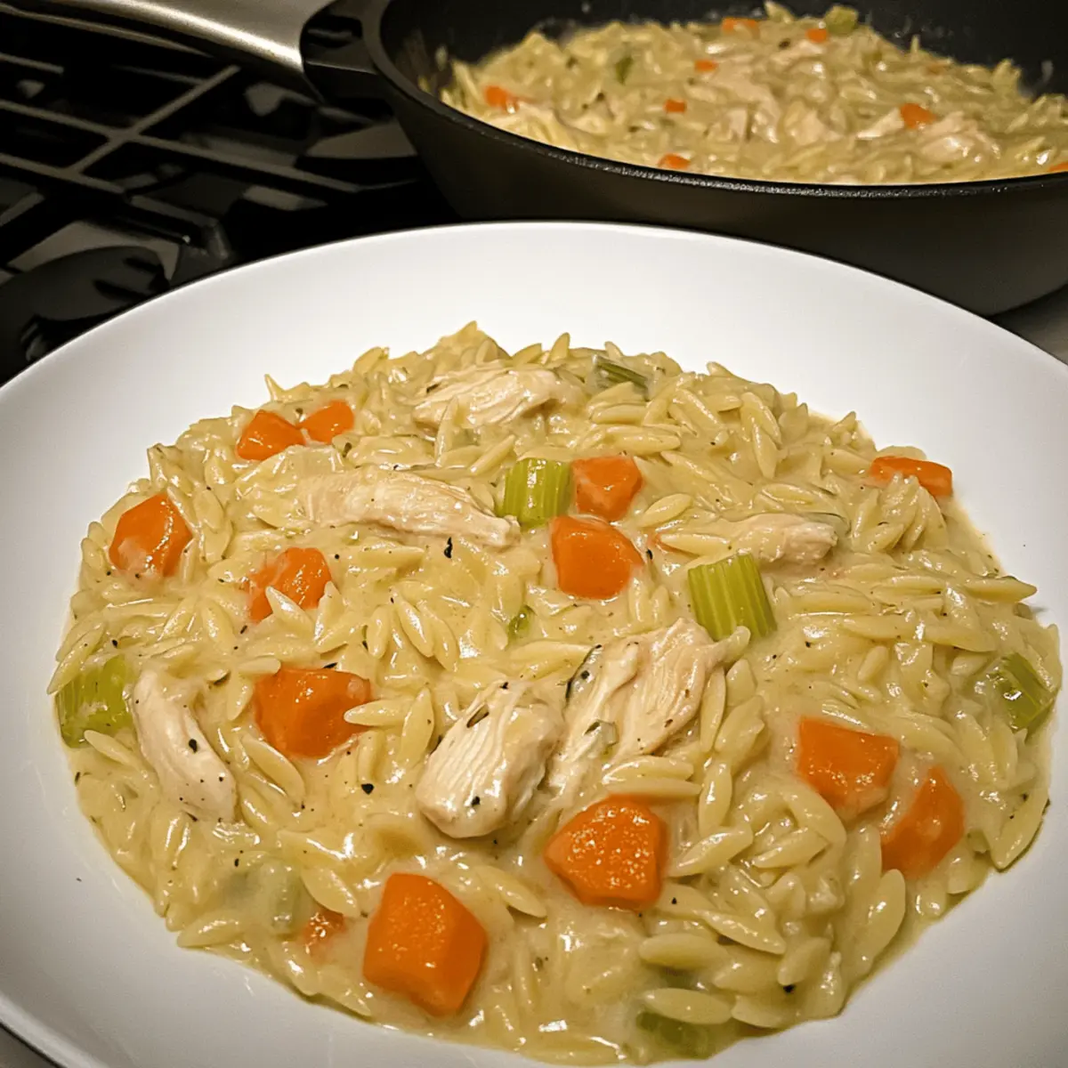 Creamy Chicken Pot Pie Orzo That Will Wow Your Family
