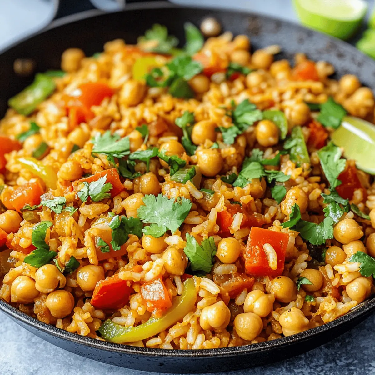 Chickpea and Rice Skillet am4deb