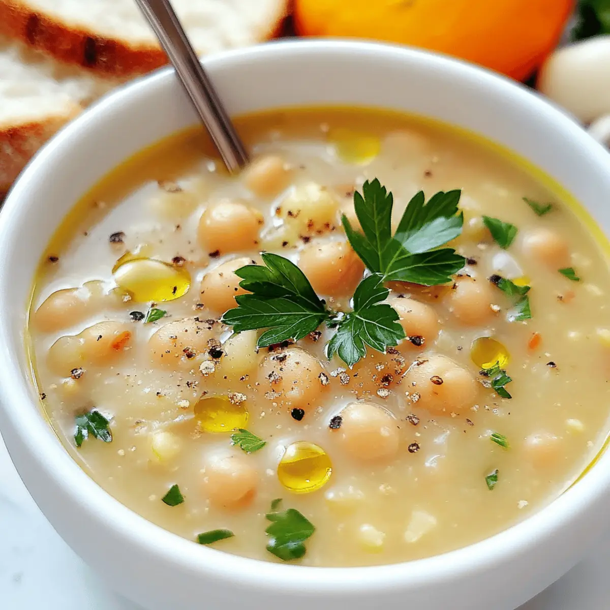 Chickpea and White Bean Soup: Cozy Comfort in a Bowl