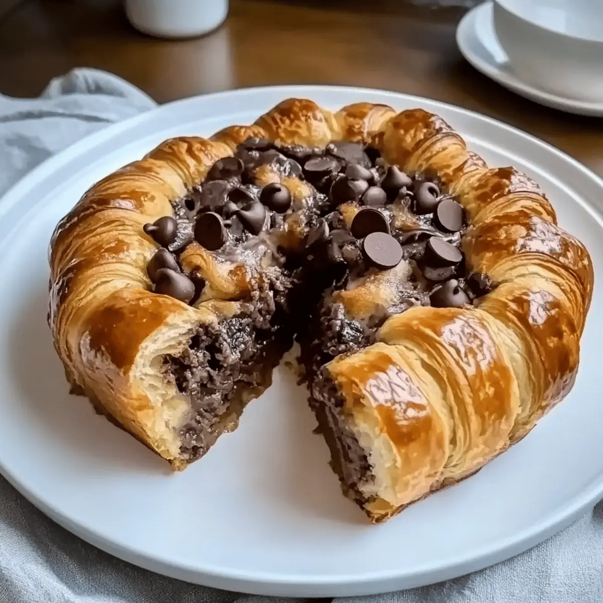 Irresistible Chocolate Croissant Breakfast Bake in 15 Minutes