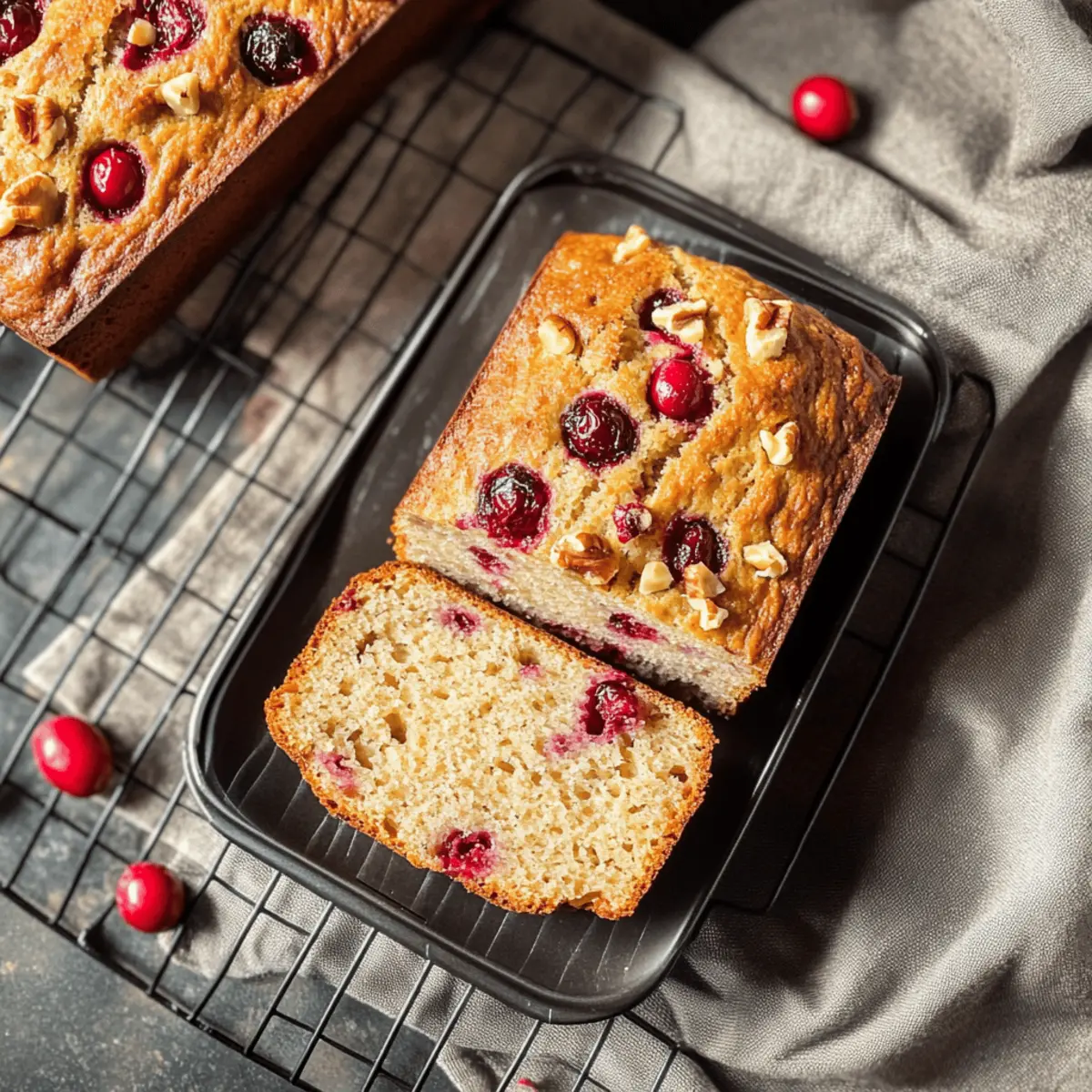Cranberry Walnut Bread pl0tia