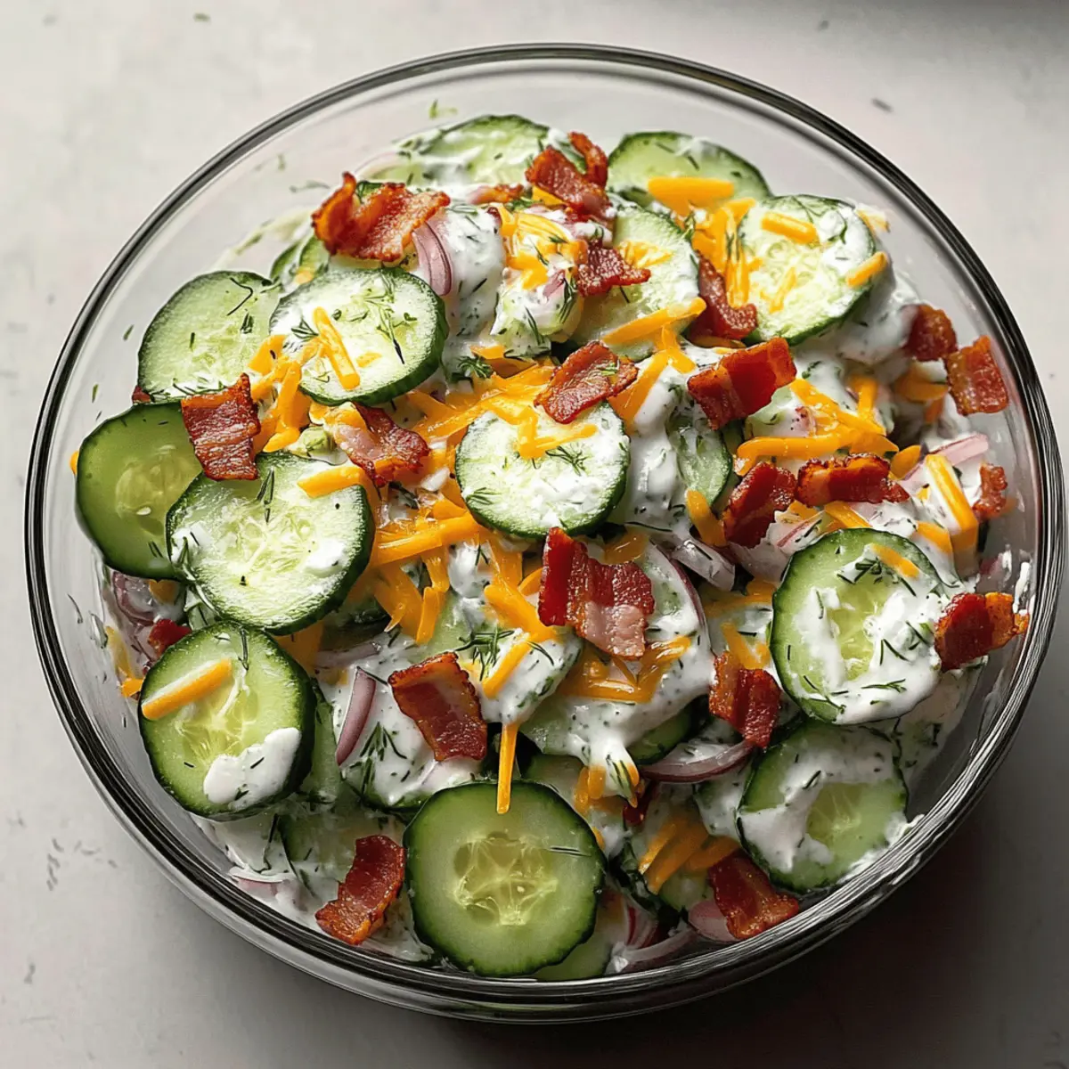 Cucumber Ranch Crack Salad: A Refreshing Keto Delight