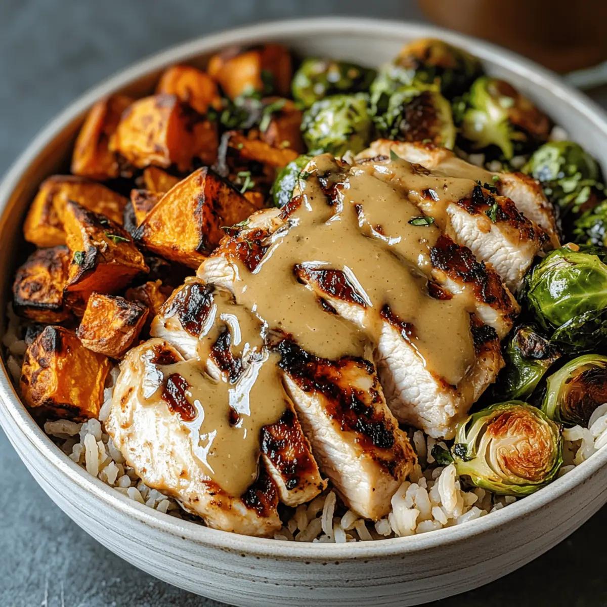 Savory Maple Dijon Chicken & Sweet Potato Bowls You’ll Love