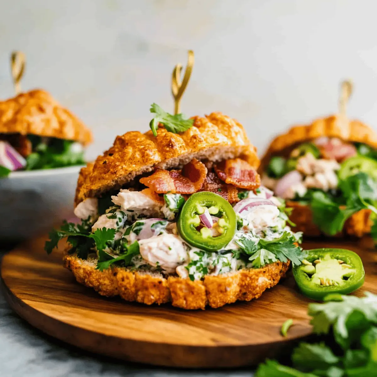 Popper Chicken Salad aqw0st
