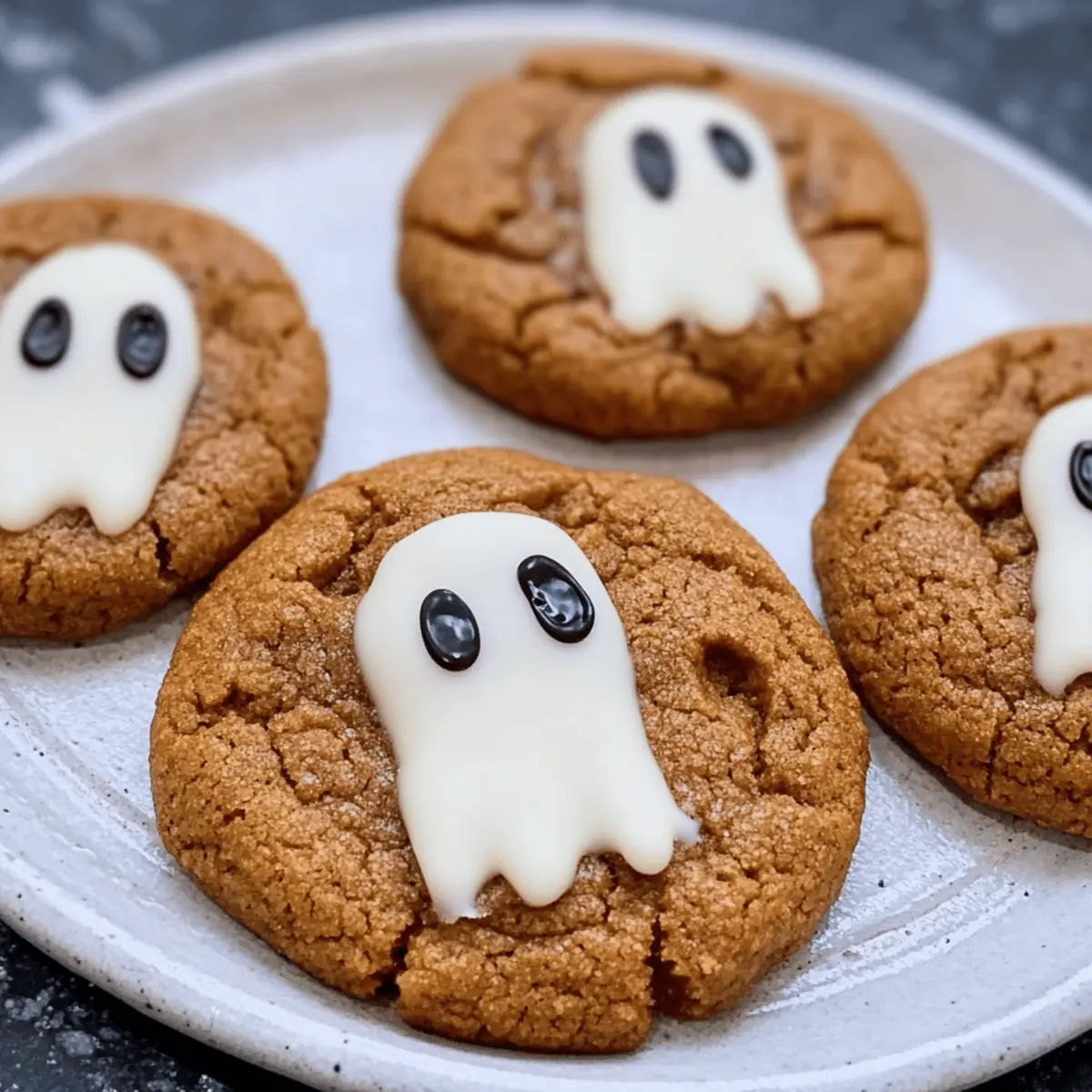 Spooky Ghost Brown Butter Pumpkin Cookies: A Chewy Fall Delight