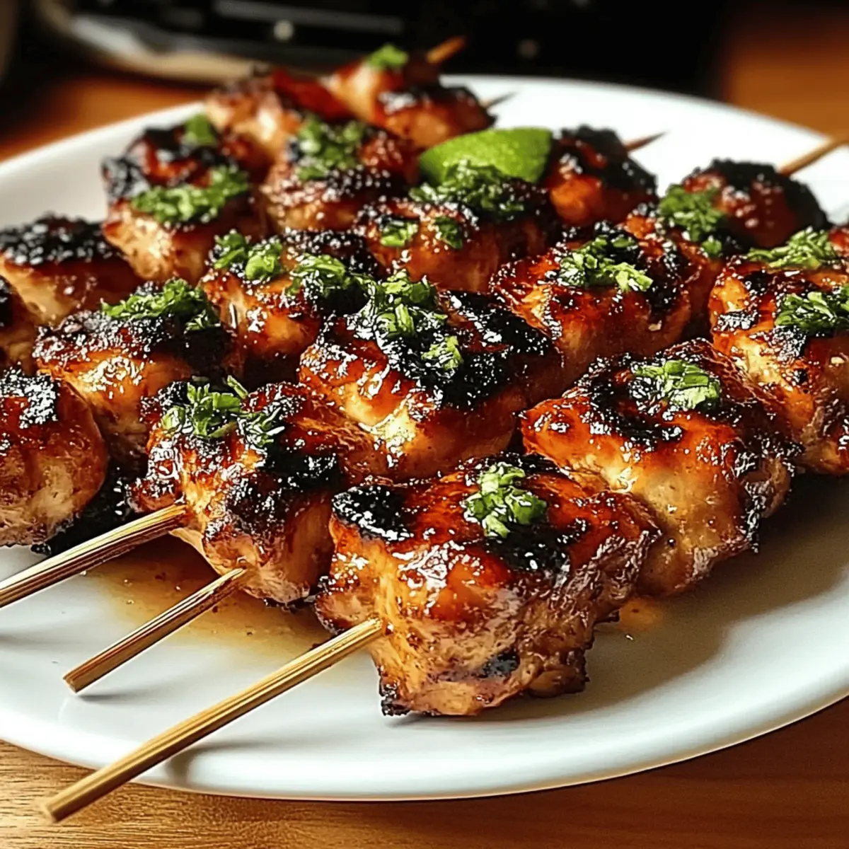 Thai Coconut Chicken Skewers knpcqt