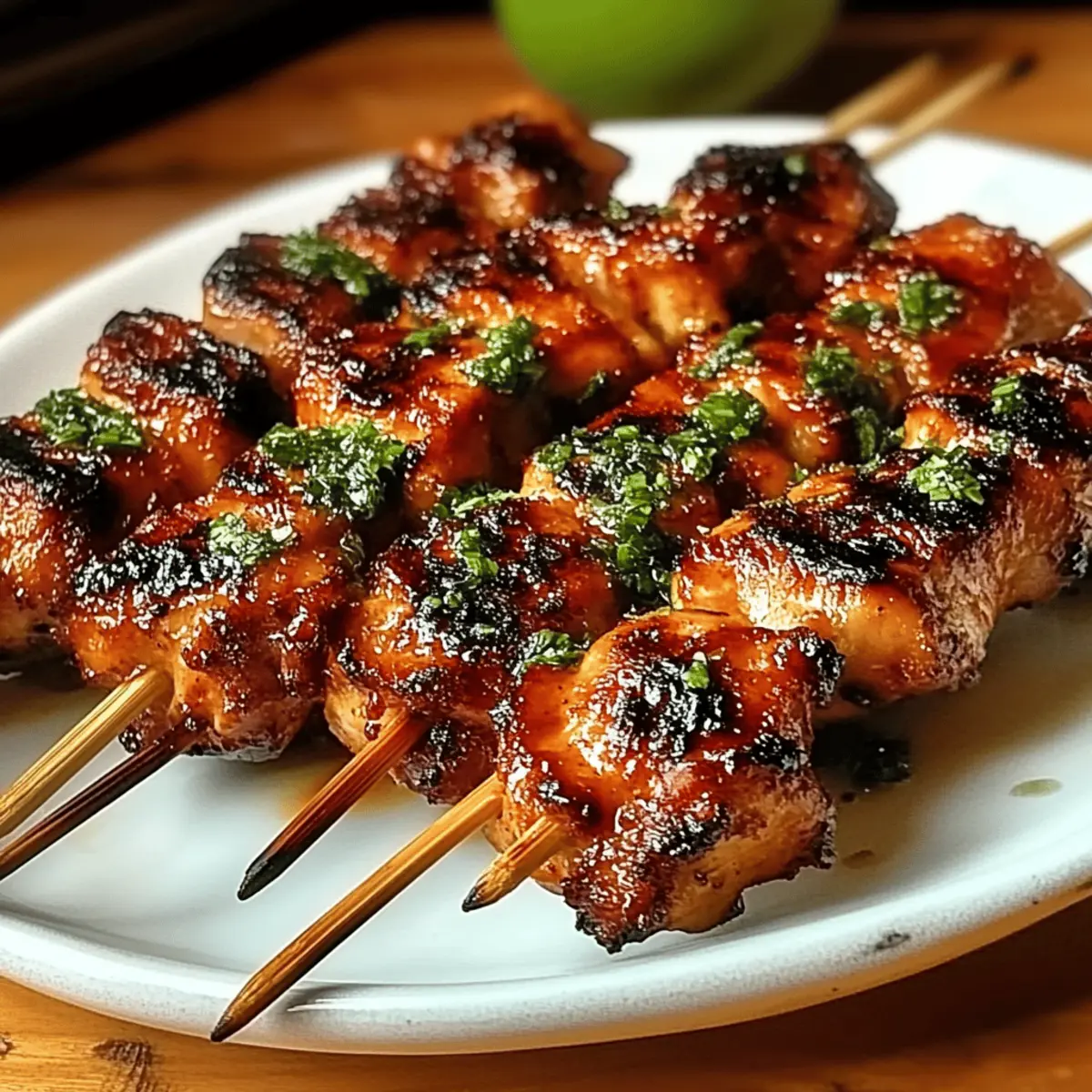 Thai Coconut Chicken Skewers voqkua
