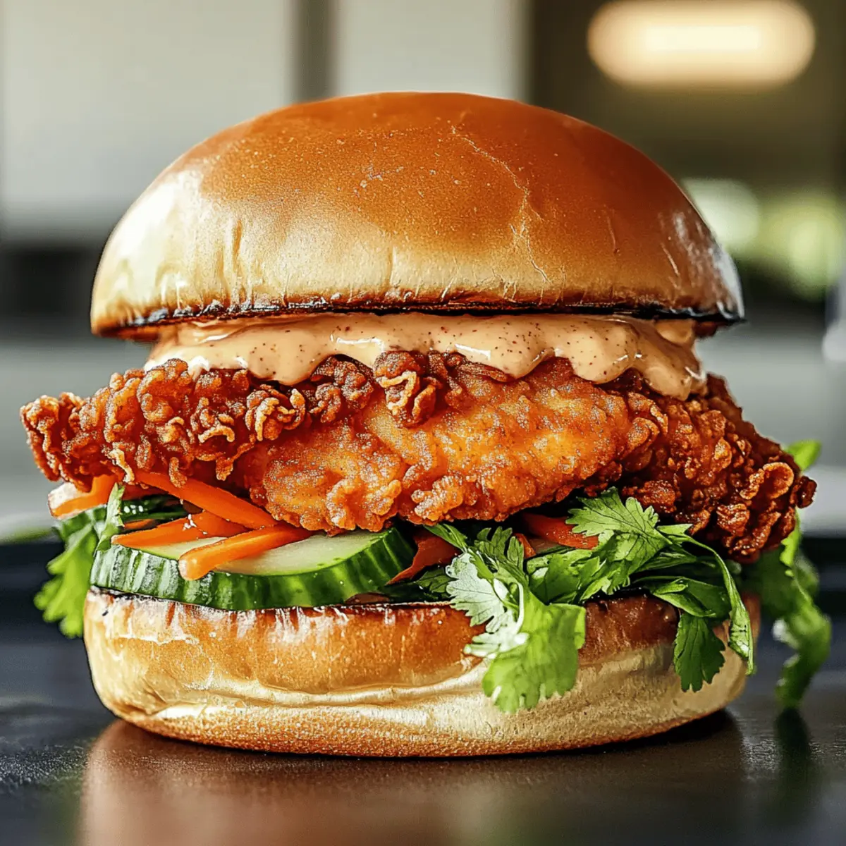 Mouthwatering Thai Fried Chicken Sandwich You’ll Crave Daily