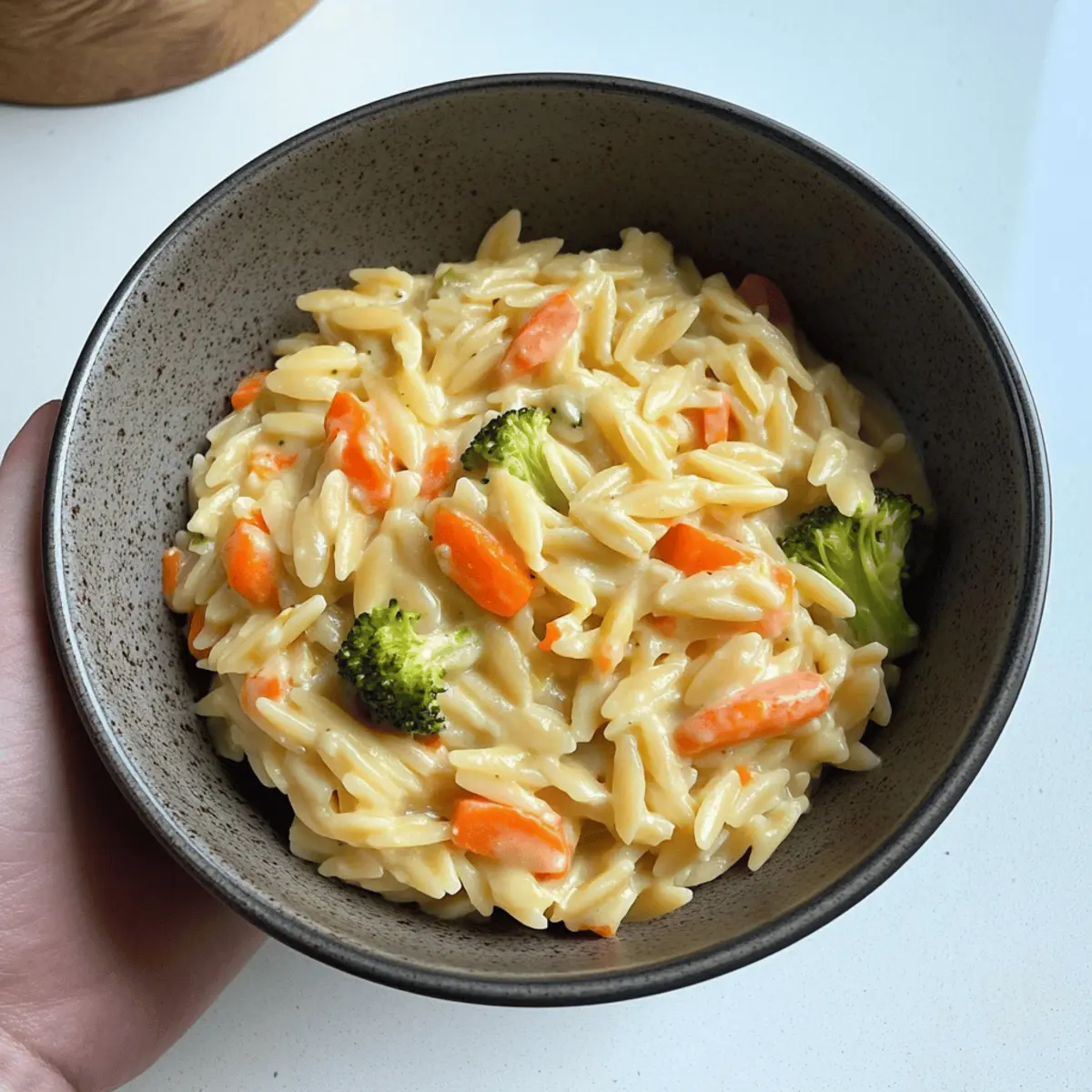 Creamy Veggie Orzo: A Wholesome One-Pot Wonder