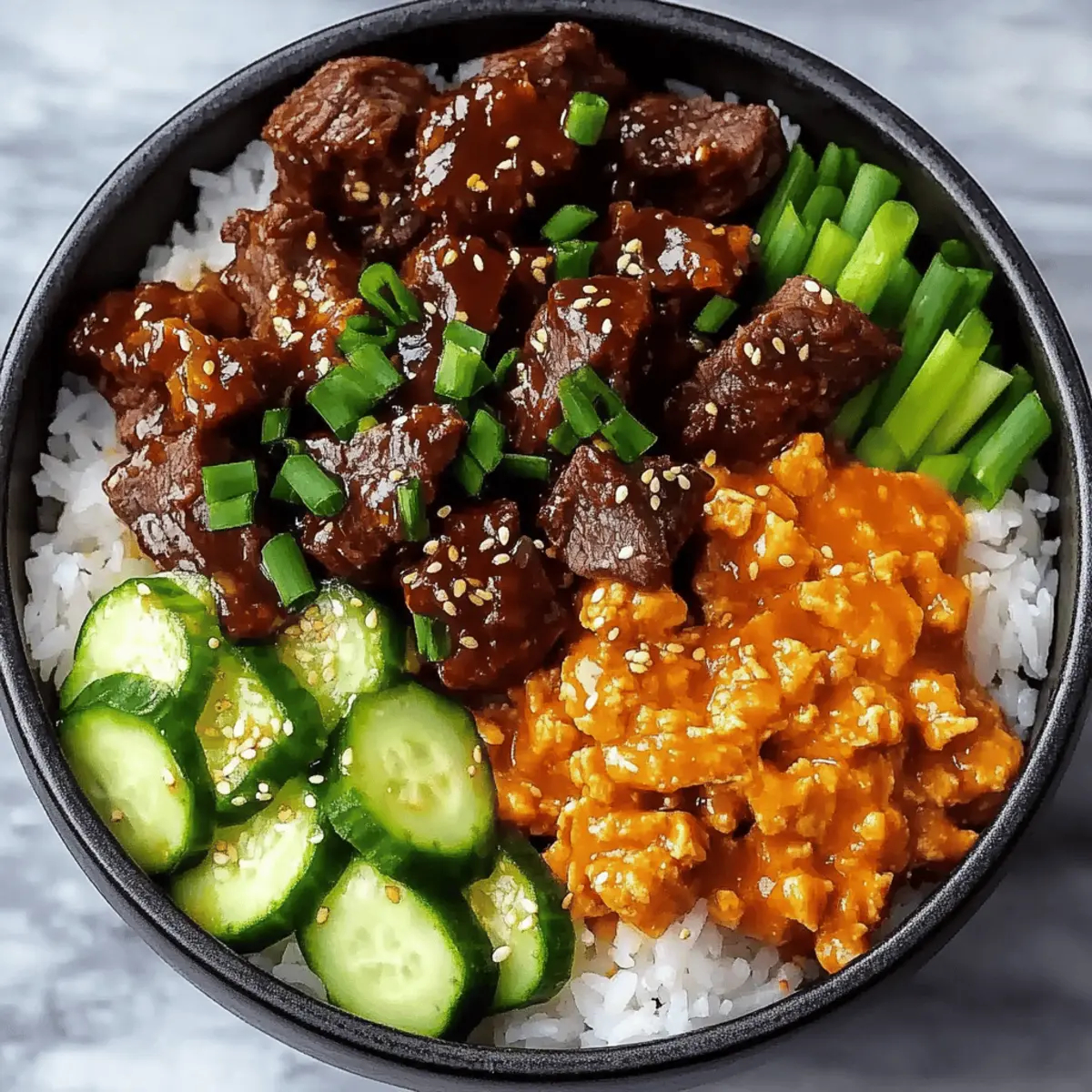 Korean Spicy Beef Bowls: A Warm Dinner to Savor Tonight