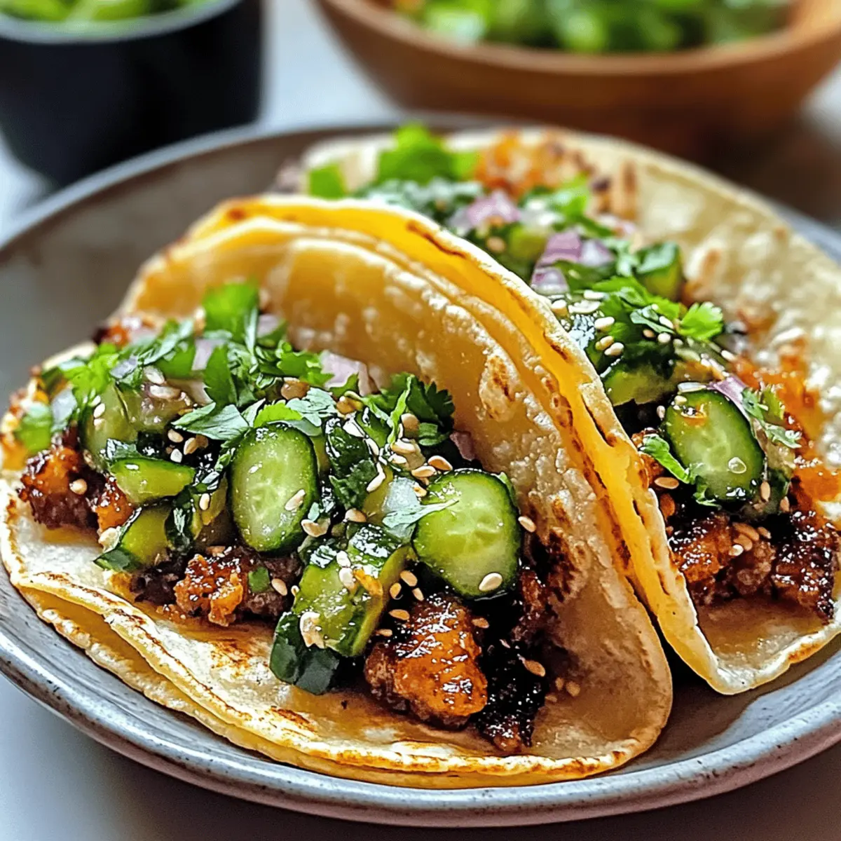Savory Smash Dumpling Tacos You’ll Crave Weeknight Nights