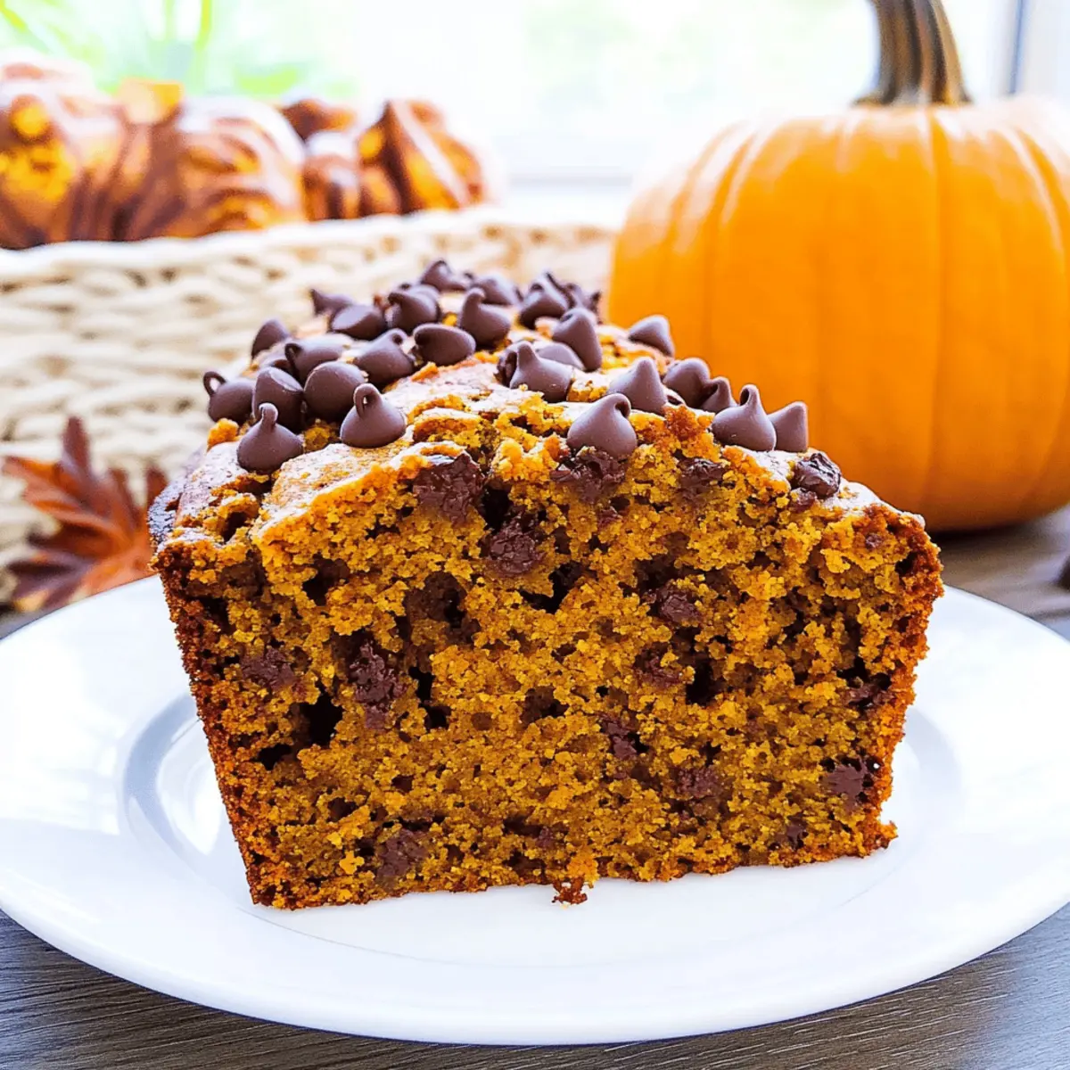 Irresistible Chocolate Chip Pumpkin Bread for Cozy Fall Days
