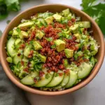 Crispy Gochujang Rice Salad