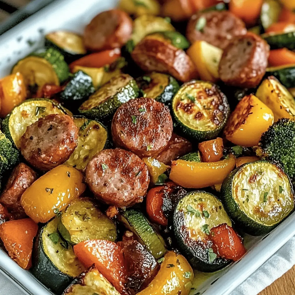Delicious Sheet Pan Sausage & Veggies for Effortless Dinners