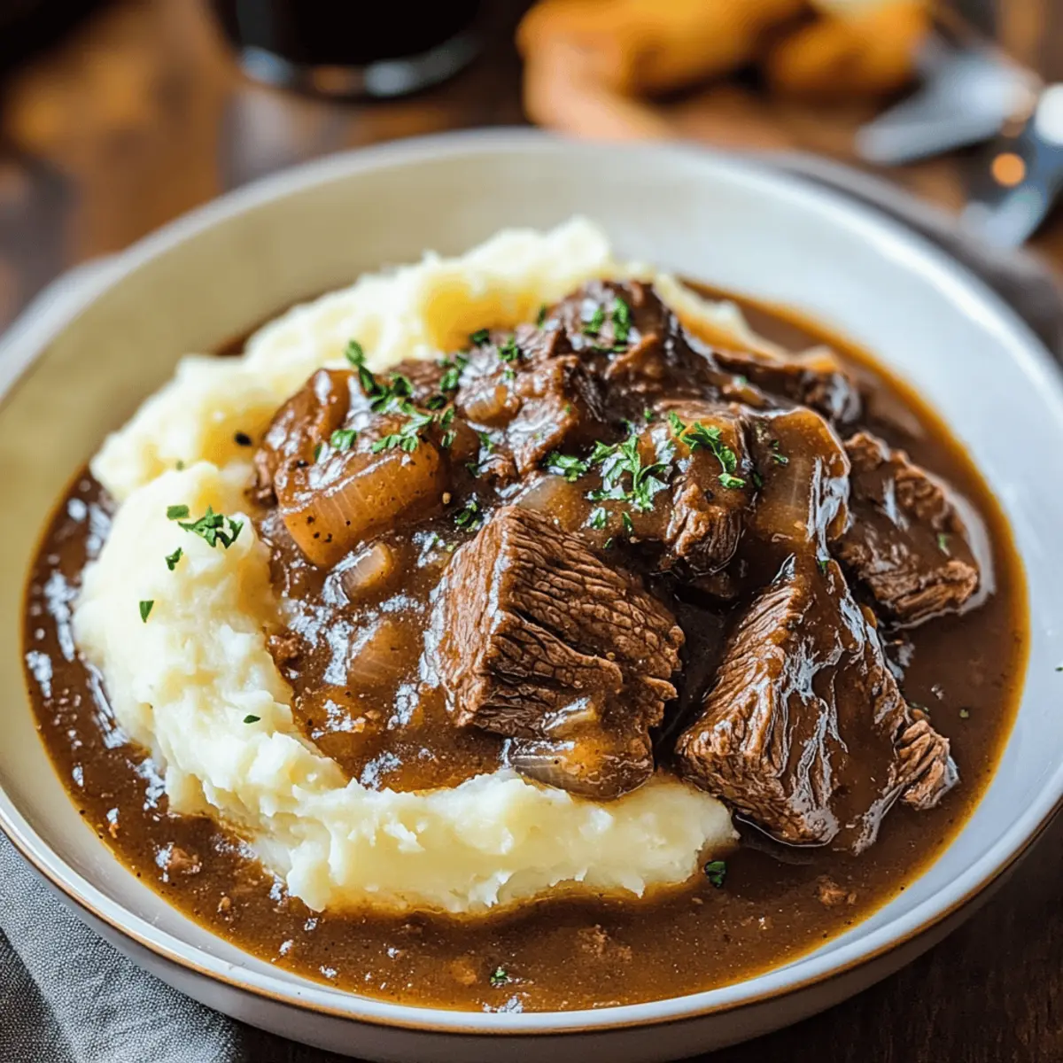 Beef Manhattan: Melt-in-Your-Mouth Comfort Food Bliss