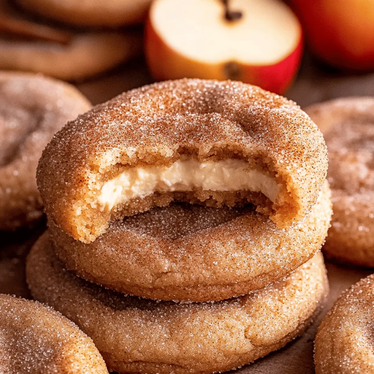 Irresistible Apple Cider Cheesecake Cookies for Fall Bliss