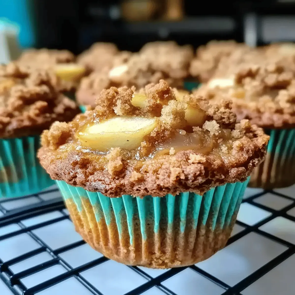 Cozy Caramel Apple Muffins Perfect for Fall Gatherings