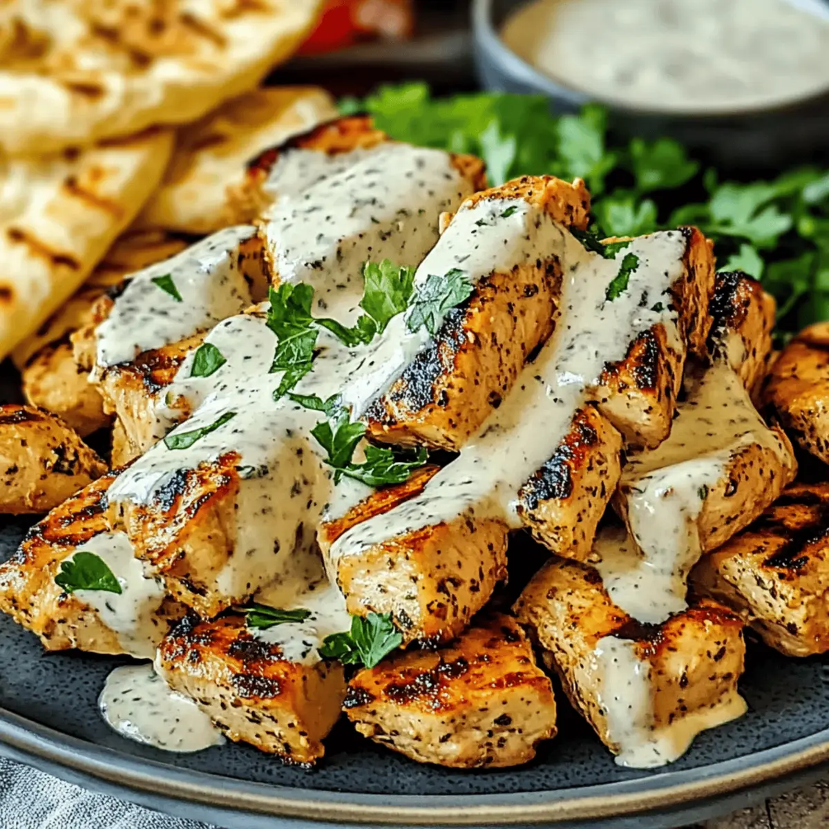 Mouthwatering Chicken Shawarma with Garlic Sauce at Home