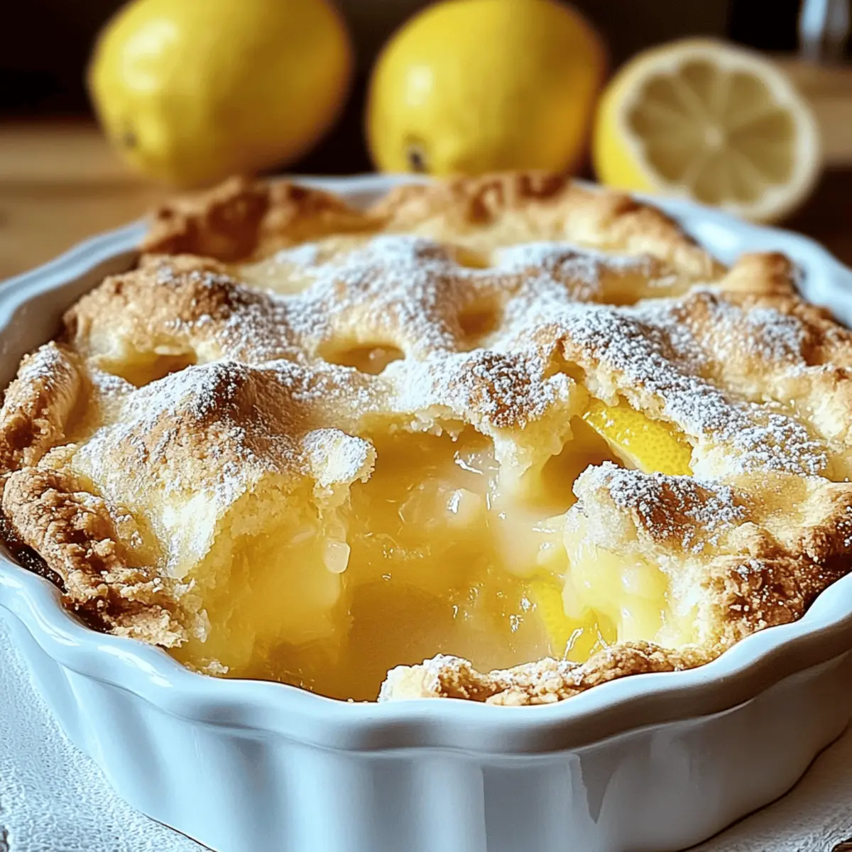 Magic Lemon Cobbler: A Refreshing Twist on a Classic Dessert
