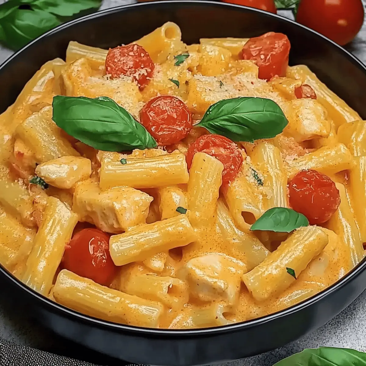 Creamy Tomato Basil Chicken Pasta for Cozy Evenings