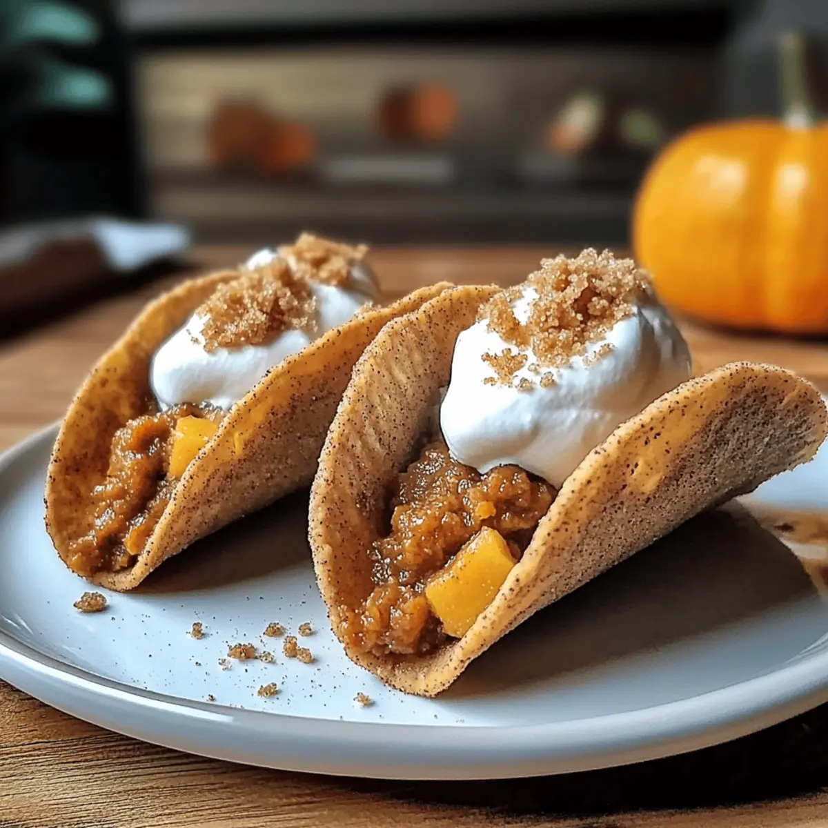 Delicious Pumpkin Pie Tacos: A Fun Fall Treat for All