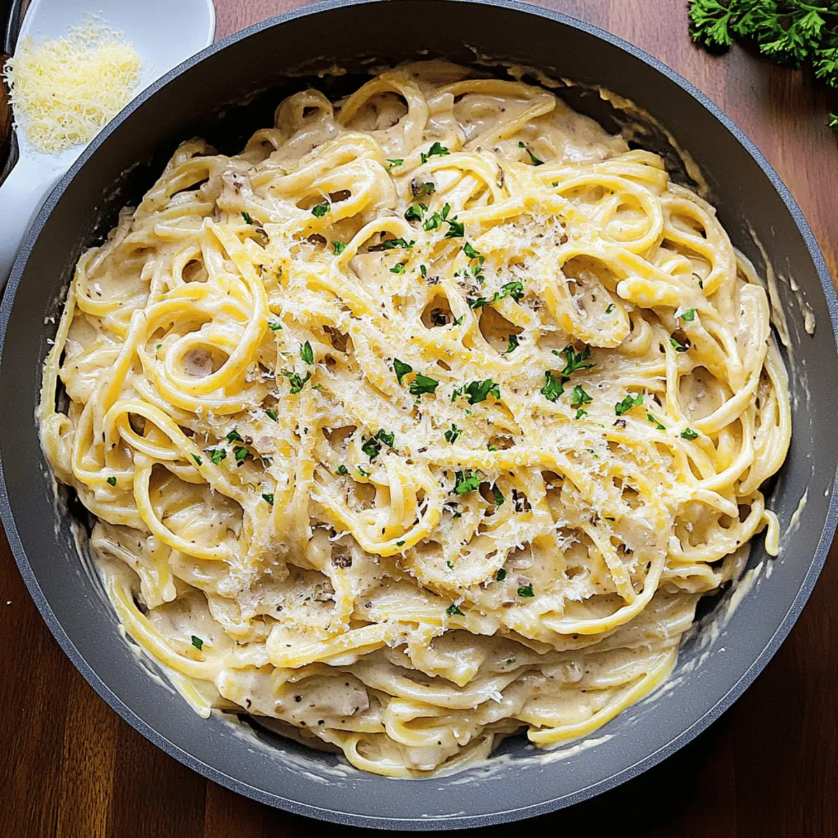 Creamy French Onion and Browned Butter Pasta Delight