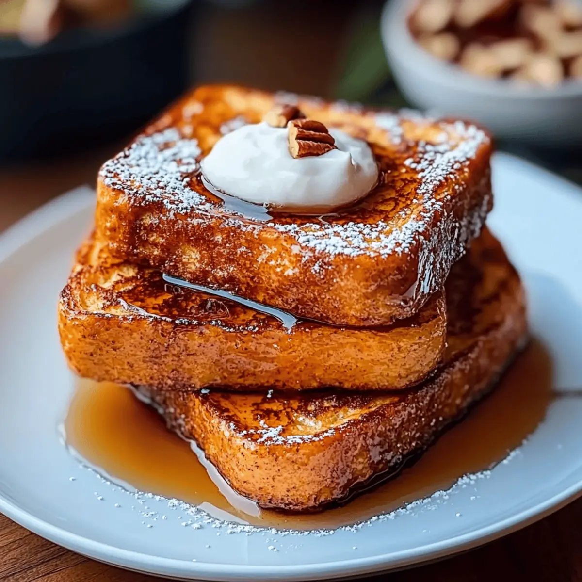 Cozy Pumpkin French Toast Breakfast for Fall Mornings
